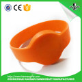 Fashion Silicone Rubber Bracelet Debossed Filled Ink